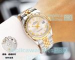 New Upgraded Clone Rolex Datejust Silver Dial 2-Tone Gold Watch